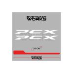 ARONA Honda PCX Uyumlu Sticker Yazı – Yüksek Kalite Özel Kesim Folyo (2'li Set)