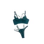 Arona Lingerie Kadın Kapsız Dantel Bralet Takım
