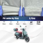Arora Mojito 50 Su Geçirmez Motosiklet Brandası 4 Mevsime Uygun