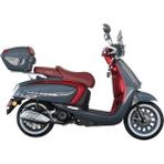 Arora Mojito 50CC Scooter Motosiklet Nardo Gri Motor Hacmi ve Özellikler ile Şık Tasarım