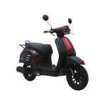 Arora Super 50 CC Scooter Motosiklet Siyah Kırmızı