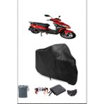 Arora Verano Ar 125-25 Uyumlu Siyah Motorsiklet Branda, Motor Örtüsü