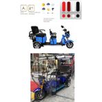Arora Xlt 48 Derya 3 Tekerli Motor Brandası - Siyah