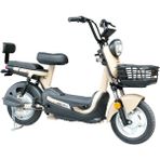 Arora Zr3 4 Akülü Elektrikli Motosiklet - Kahverengi