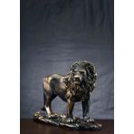 Arose AROSE ASLAN BİBLO HEYKEL DEKOR SİYAH ALTIN ESKİTME 33 model-23