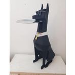 Arose Tepsili Köpek Sunumluk Köpek Sunumluk Kubik Köpek Polyester Obje Ev Ofis Dekoru 70Cm X42Cm