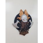 Arose Viking Walhala Duvar Dekoru Ev Ofis Dekoru Biblo Heykel