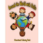 Around the World with Dollis: A Cultural Coloring Adventure for Children