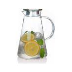 Arow 1600 ml Gusto Metal Kapaklı Cam Sürahi