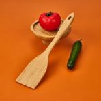 Arow 20 CM Açık Kahverengi Bambu Spatula