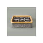 Arow 30x30 cm Gri 9 Bölmeli Katlanabilir Sepet