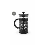 Arow 350 Ml Borosilikat Cam French Press - Filtre Kahve Ve Bitki Çayı Demleyici - Siyah D-858