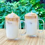 Arow Çift Cıdarlı 2'li Su Bardağı - 1 Adet - 400 ml - Şeffaf