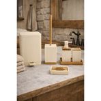 AROW Coriender Kare Krem Banyo Seti Akrilik 6 parça TR-6483