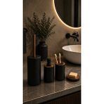 Arow Fiona 4 Parça Banyo Seti Siyah