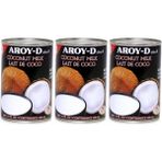 Aroy-D Aroy D Aroy-D Hindistan Cevizi Sütü 3 x 400 ml Total :1200 ml Marketimgo ( 3 Pieces )