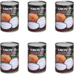 Aroy D Hindistan Cevizi Sütü 400 ml 6 Lı Set