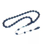 Arpa Kesim 11X8 Mm Ateş Kehribar Sistem Püsküllü Tesbih