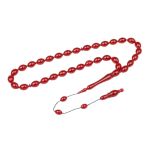 Arpa Kesim 11X8 Mm Sıkma Kehribar Sistem Püsküllü Tesbih