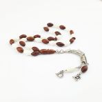 Arpa Kesim Harf Püsküllü Kuka Ve Deve Kemiği Tesbih Tespih