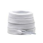 arpacı MECE SPOR Premium Beyaz 120 Cm Yassı Spor Ayakkabı Bağcık, 1 paket
