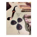 Arpeggio arte Alice Damla Pena 3'lü Set 1mm(Elektro, Akustik, Klasik, Bas, Caz Gitar Penası) 3 Adet SİYAH PENA