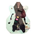 Arpeggio arte P&P Penalı Gitar Askısı– Elektro ve Akustik Gitarlar & Ukulele İçin Uyumlu Ayarlanabilir Omuz Kayışı
