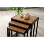 Arpelia Üçlü Zigon Sehpa 50X40X52/45X40X46/40X40X40