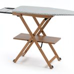 Arredamenti Italia 621 STIROCOMODO Katlanabilir Ütü Masası Kayın Ağacı Kiraz 135 x 88 x 45 cm