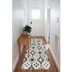 Arrosa Home Dijital Baskı Yıkanabilir Kaymaz Taban Modern Kilim Model Yolluk Halı