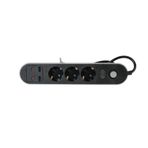 Ars 2 Usb 2 Type C Girişli Akım Korumalı 2 Metre 3'lü Priz