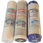 Ars Kartuş Filtre Takımı Üçlü Set Sed 5 Mic+ Cto+Gac Su Arıtma Cihazı