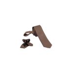Ars Magic Box (280) 1.KALİTE ÖZEL DESENLİ ÖZGÜN RENK 5.5 CM GENİŞLİĞİNDE (KUŞGÖZÜ) KRAVAT MENDİL SETİ ALTIN KOYU SİYAH 50 Tek Ebat