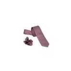 Ars Magic Box (300) 1.KALİTE ÖZEL DESENLİ ÖZGÜN RENK 5.5 CM GENİŞLİĞİNDE (KUŞGÖZÜ) KRAVAT MENDİL SETİ AÇIK VŞNE ÇÜRÜĞÜ-21 Tek Ebat