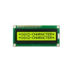ARS Robotechnicals 1602a 2x16 Yeşil Karakter Lcd Modül Display Ekran 5v Beyaz Arka Işık 16x2 16 X 2 Standart Sol Üst