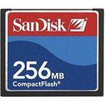 Ars Sandisk Compact Flash 256 MB Cf Hafıza Kartı