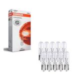 Ars-Tuning 12V T10 W5W Dipsiz Park Gösterge Ampulü 10 Adet Osram 2825