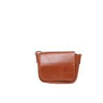 ARSCAVE Deri Mini Çapraz Çanta, 5.7 cm x 7.8 cm, Taba Rengi (AÇIK KAHVE)