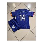 Arsenal T. Henry retro futbol çocuk forması 2'li Set USYAB11