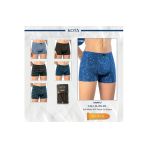 Arseno Erkek Modal Boxer Baskılı Renk Ve Desen Çeşitli 6'Lı Paket - Çoklu Renk - Arsnokoytab10e08-Cok