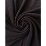 Arslan Deco Bebek Polar Battaniye, Polar Örtü, Bebek Ince Örtü 100 cm * 90 cm - Siyah - Yenidoğan