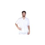 Arslan İş Elbiseleri Beyaz Erkek Hastane Doktor Hemşire Nöbet Cerrahi Tek Üst Forma - XS