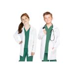 Arslan İş Elbiseleri Beyaz Kız-Erkek Çocuk Doktor, Laboratuvar Önlüğü - 9 - 10 Yaş