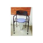Arslanlar Hasta Wc Sandalye Klozet Direk Wc Tuvalete Seyyar Sandalye Kolay Katlanır