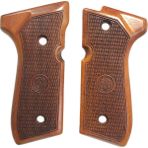 Arslantaş Beretta F92 Yavuz 16 Beretta Logolu Lazer Kesim Kızıl Ahşap Kabze