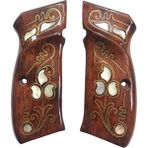 Arslantaş Cz 75, Cz 85 , Cz 75 B, Cz 85 B Özel Seri Lazer Kesim Sedef Kakma Ahşap Kabze MOD43