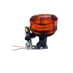 ARSVİSİON AUTO ACCESSORIES Döner Lamba Ledli Soketli Kısa Tip TÜMOSAN Baglantı ayaklı Komple 12-110 Volt
