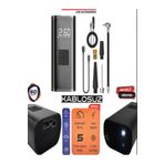 ARSVİSİON AUTO ACCESSORIES Hava Kompresör Şarjlı+ Çakmaktan Usb+Typc 60Wi Powerbank Led Işık