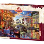 Art 1500 Parça Rialto Köprüsü Venedik Puzzle