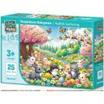 Art Çocuk Tavşanların Buluşması 25 Parça Puzzle
